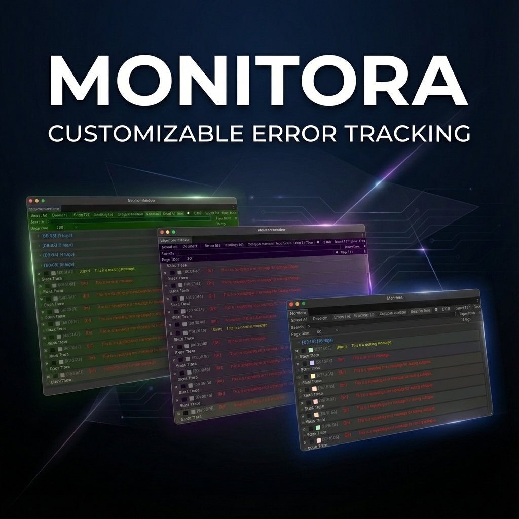 Monitora - Customizable Error Tracking
